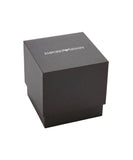 Emporio Armani Two Hand Brown Leather Grey Dial Women's Dress Watch | AR11708