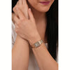 EMPORIO ARMANI Genni Crystals Gold Stainless Steel Bracelet Women's Watch | AR11663