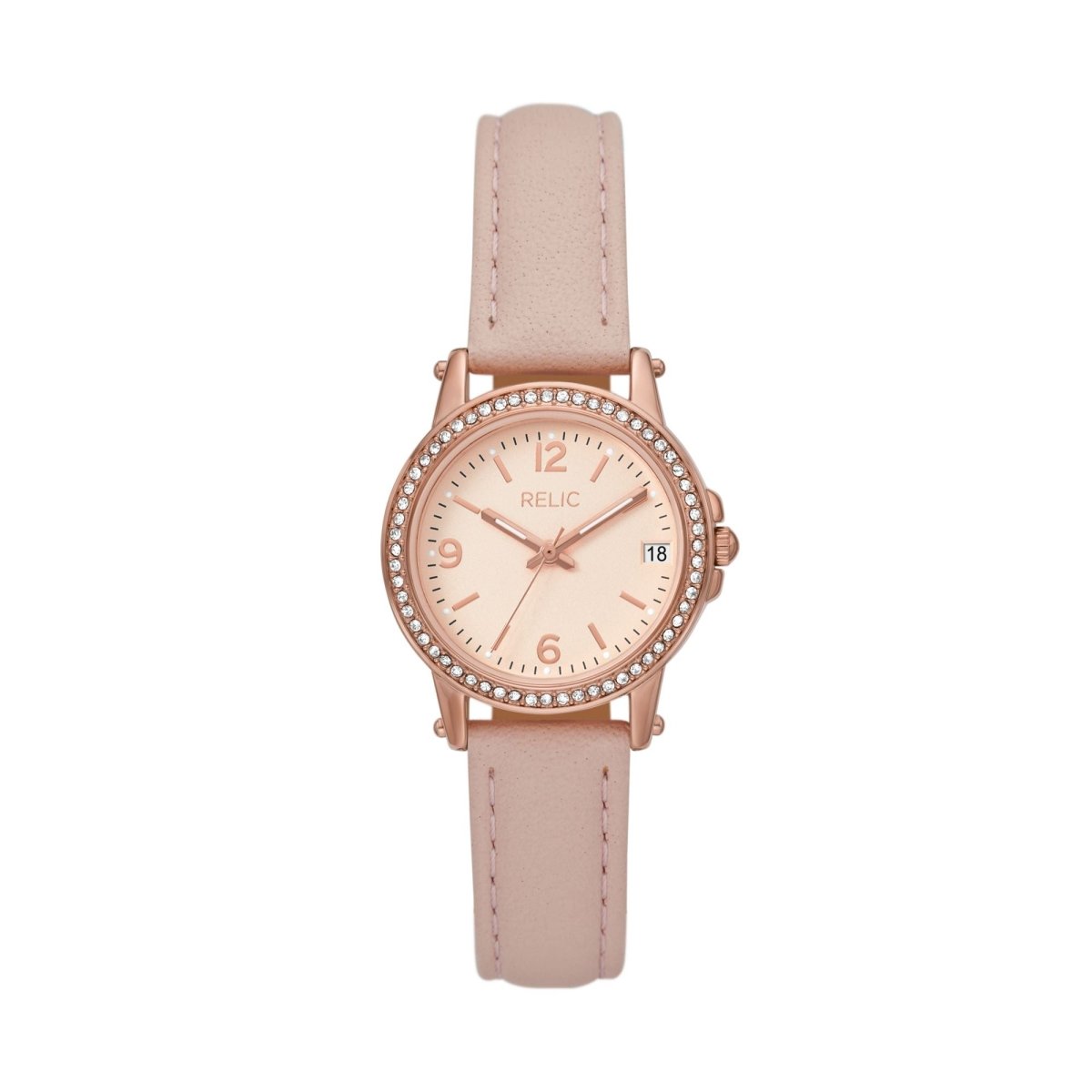 Relic Matilda Rose Gold Dial and Leather 29mm Women's Watch | ZR34647 | TIME Watches