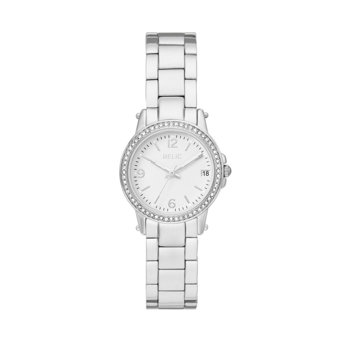 Relic Matilda Silver Dial and Steel Bracelet 29mm Women's Watch | ZR34646 | TIME Watches