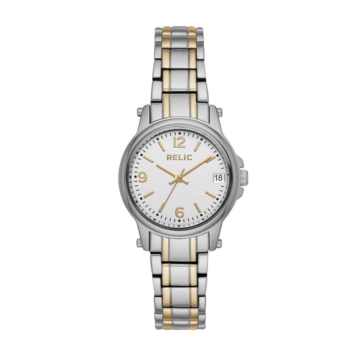 Relic Matilda Silver Dial and Steel Bracelet 30mm Women's Watch | ZR34347 | TIME Watches
