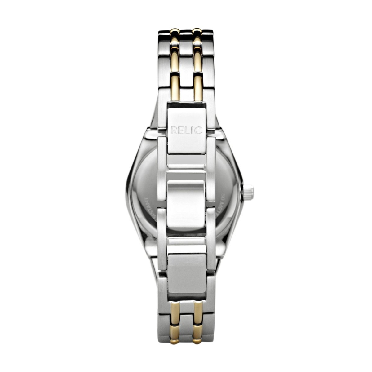 Relic Queen'S Court Black Dial and Steel Bracelet 27mm Women's Watch | ZR11775 | TIME Watches