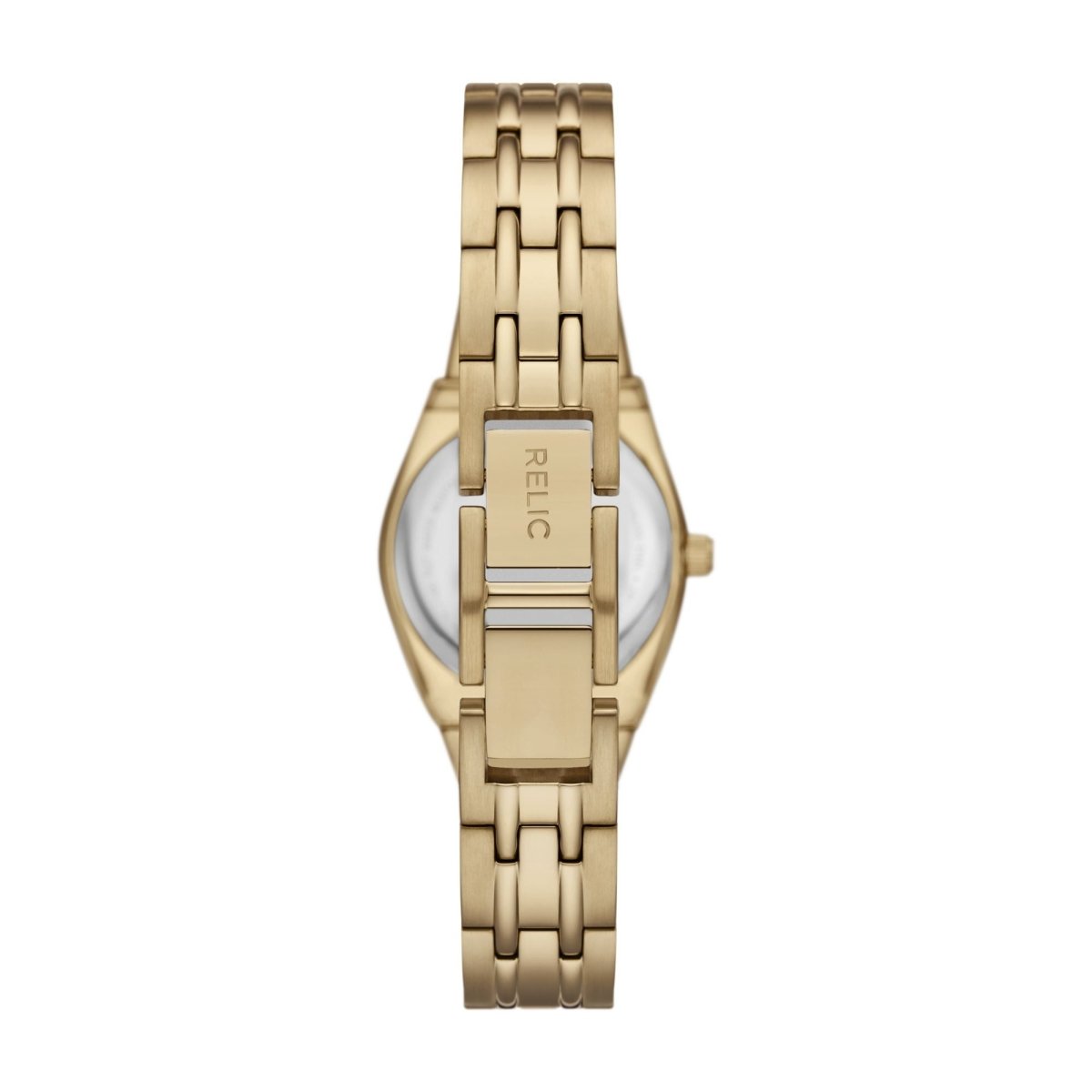 Relic Queen'S Court Gold Dial and Steel Bracelet 27mm Women's Watch | ZR11778 | TIME Watches