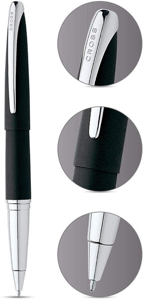 CROSS ATX Basalt Black Rollerball Pen | 885-3