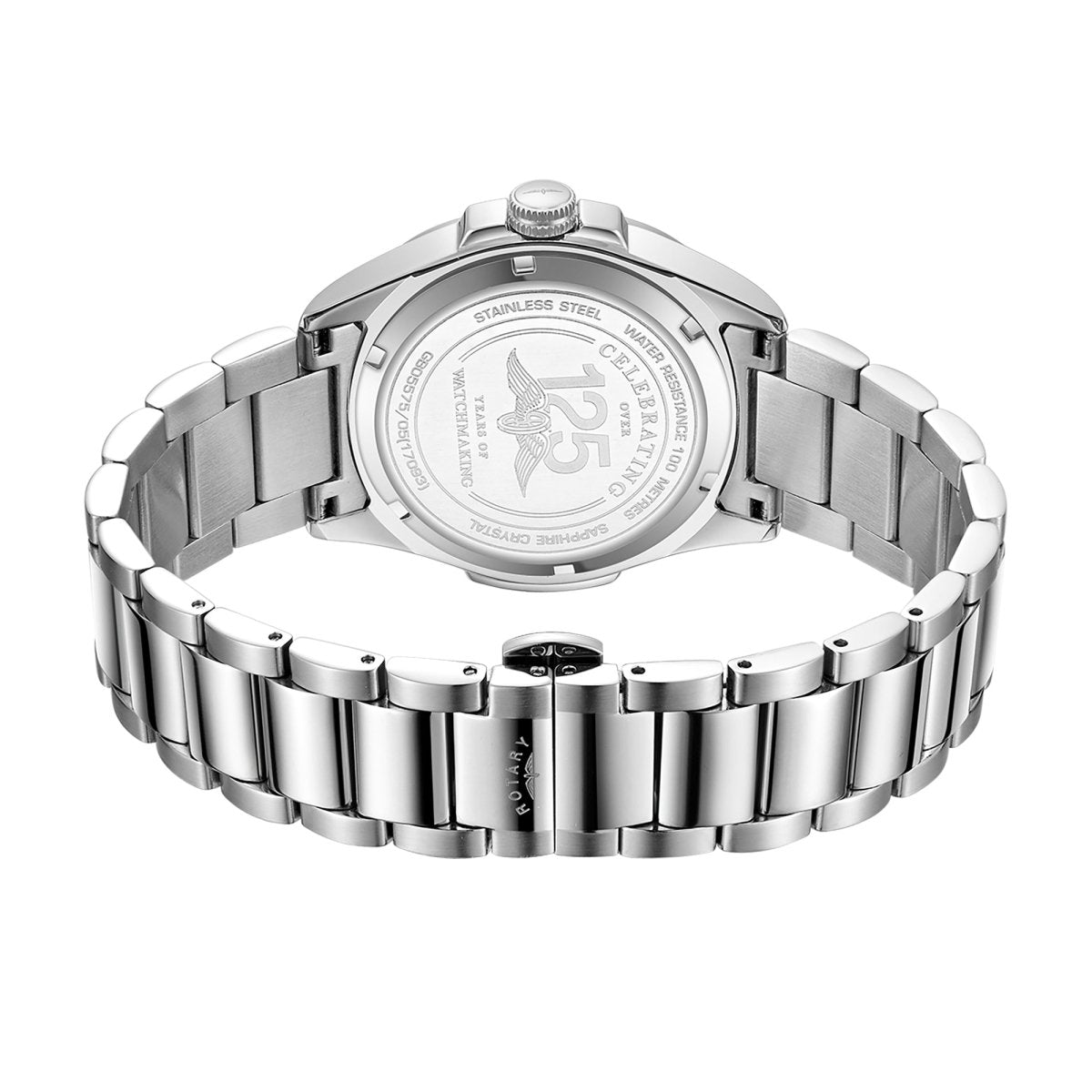 Rotary Apex100 Blue Dial and Steel Bracelet 40mm Men's Watch | GB05575/05 | TIME Watches