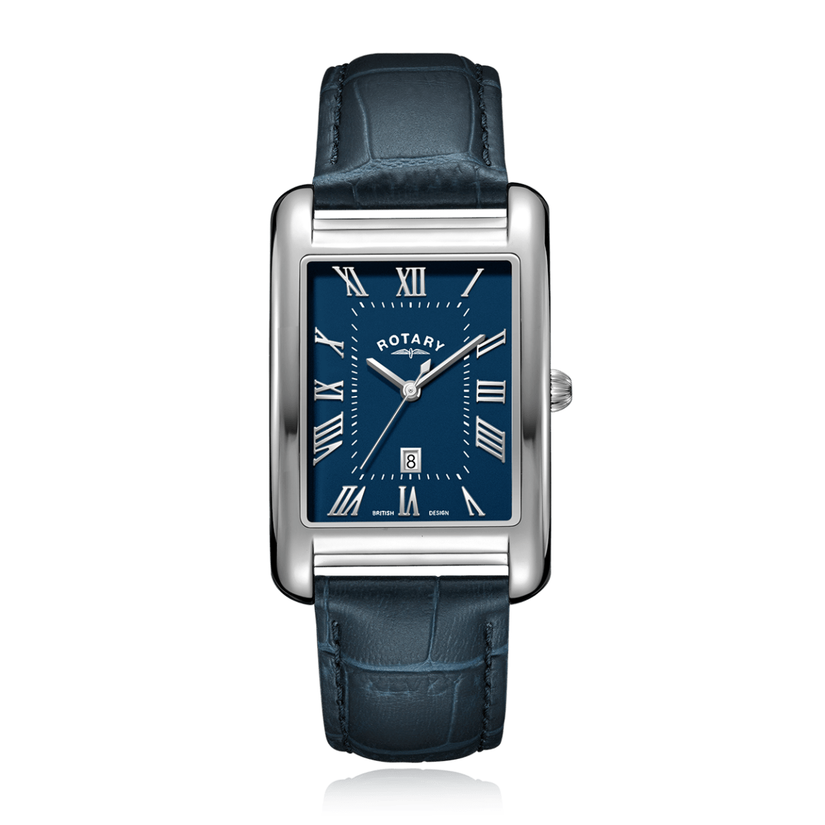 Rotary Cambridge Blue Dial and Blue Leather 29mm Men's Watch | GS05750/66 | TIME Watches