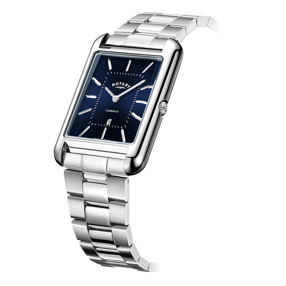 Rotary Cambridge Green Gradient Dial and Steel Bracelet Men's Watch | GB05280/05 | TIME Watches