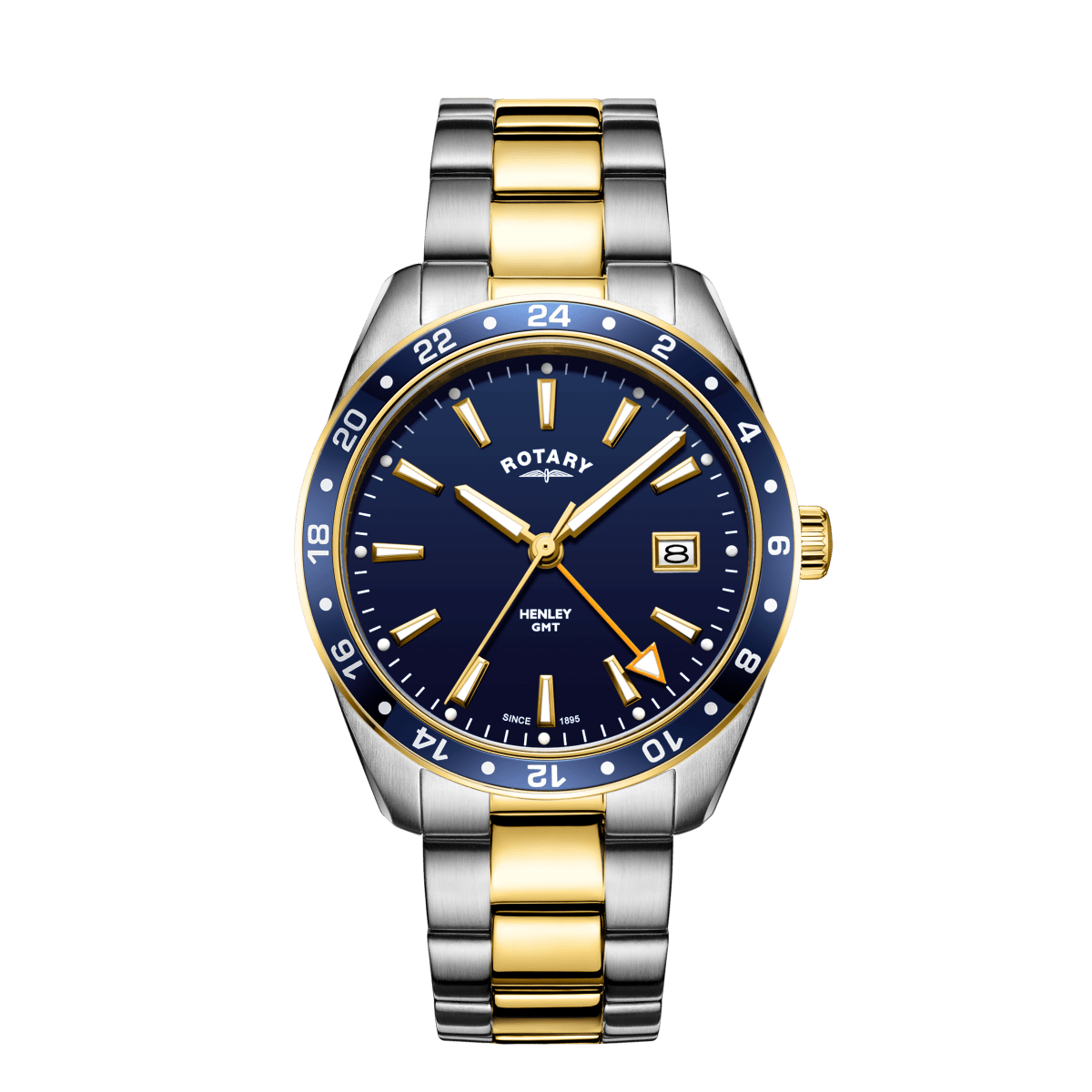 Rotary Henley Blue Dial and Blue Steel Bracelet 40mm Men's Watch | GB05296/05 | TIME Watches