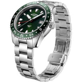Rotary Henley GMT Green Dial Men's Watch | GB05108/24