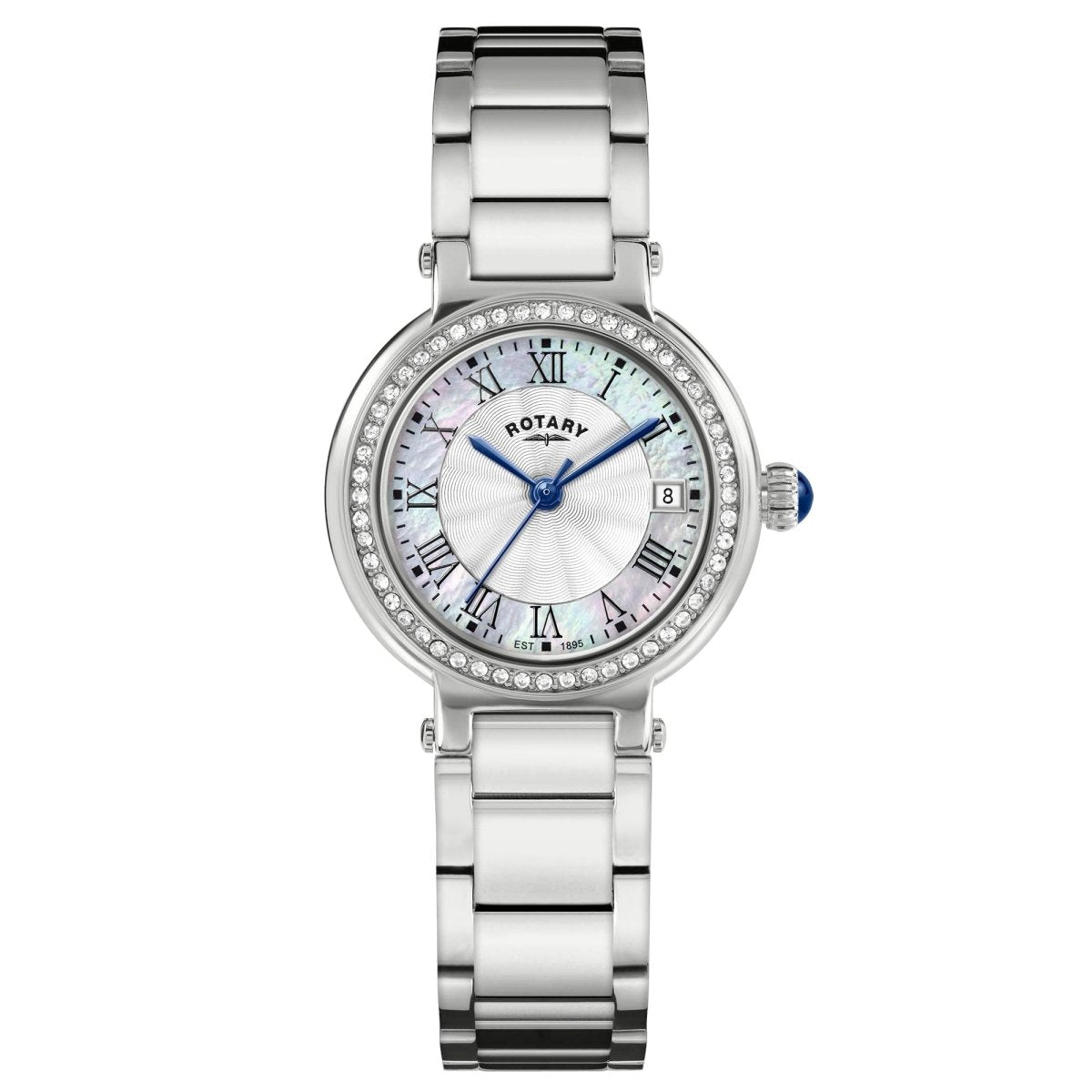 Rotary Heritage Ladies and Steel Bracelet 28mm Women's Watch | RLB10007/07 | TIME Watches