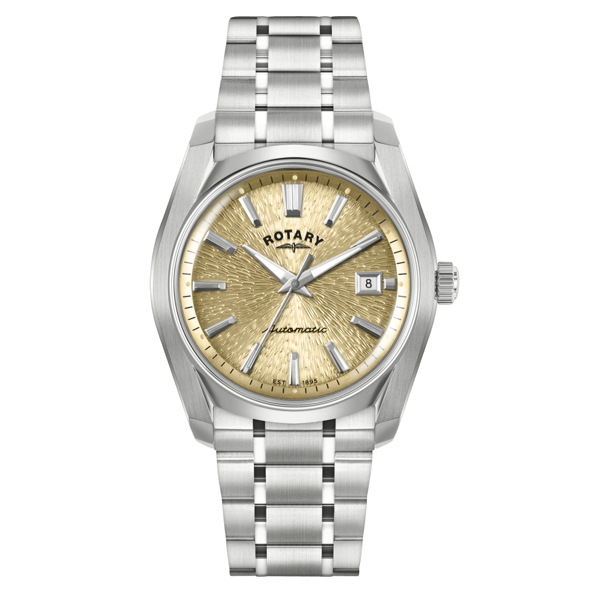 Rotary Lumen and Steel Bracelet 40mm Men's Watch | RGB10011/03 | TIME Watches