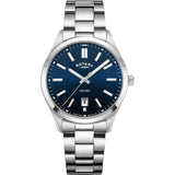Rotary Oxford Sapphire Glass Date Men's Watch | GB05520/05 | Time Watch Specialists