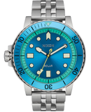 Nixon Stinger 44 Stainless Steel Byron Blue Green Unisex Dive Watch | A14025308-00