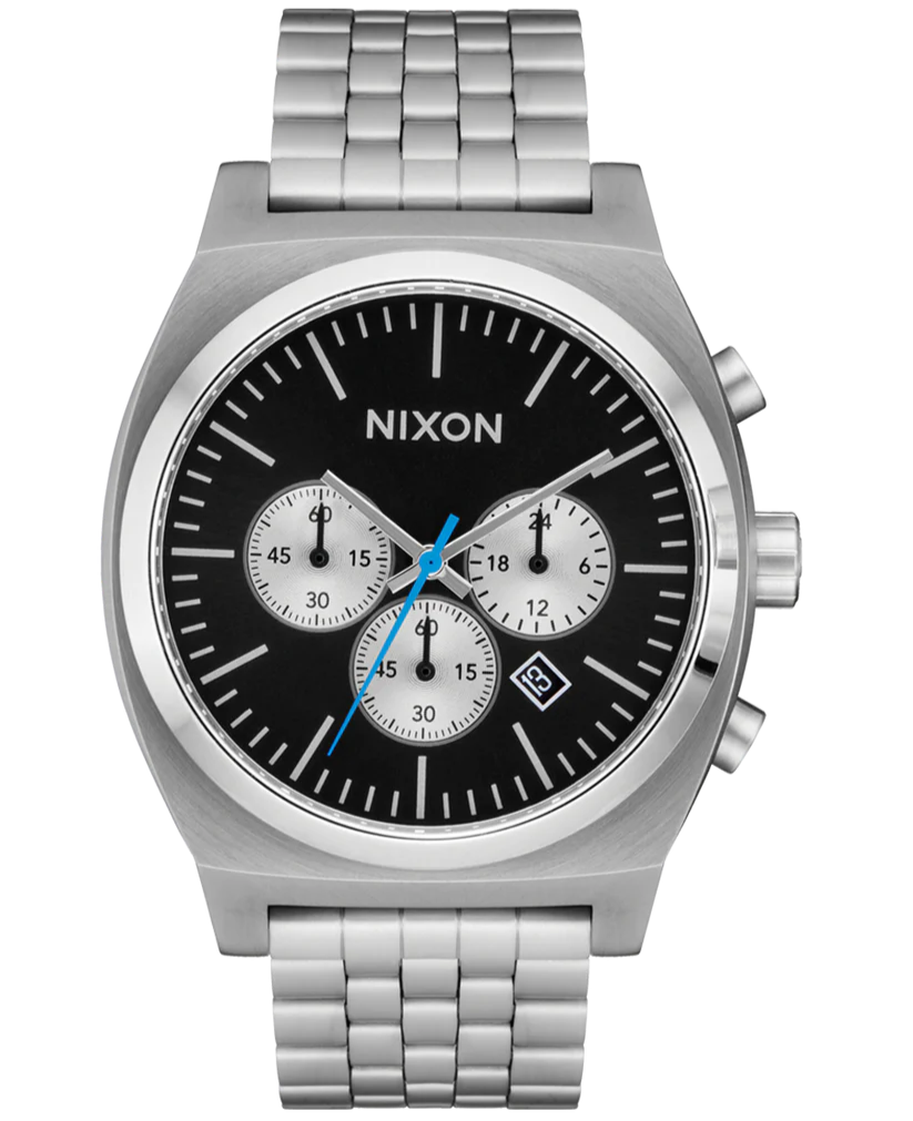 NIXON Chrono Black Chrome Unisex Watch | A9725266-00