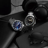 Seiko 5 Sports Bluetone Redux Stainless Steel Men's Watch | SRPK97K1 | Time Watch Specialists