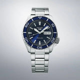 Seiko 5 Sports Bluetone Redux Stainless Steel Men's Watch | SRPK97K1 | Time Watch Specialists