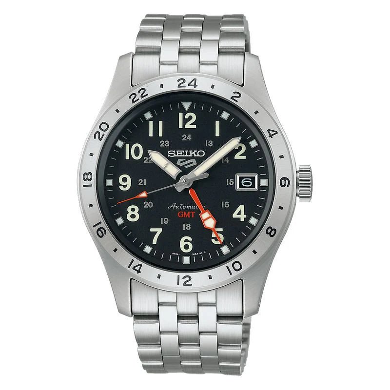 Seiko 5 Sports Field 'Deploy' Mechanical GMT Men's Watch | SSK023K1 | TIME Watches