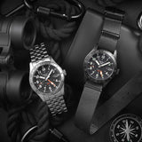 Seiko 5 Sports Field 'Deploy' Mechanical GMT Men's Watch | SSK023K1 | Time Watch Specialists