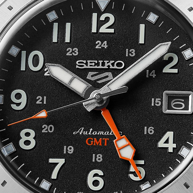 Seiko 5 Sports Field 'Deploy' Mechanical GMT Men's Watch | SSK023K1 | TIME Watches