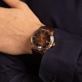 Seiko Presage Cocktail Time Brown Leather Strap Men's Dress Watch | SRPB46J1 | Time Watch Specialists
