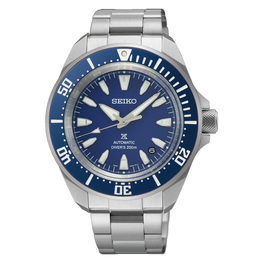 Seiko Prospex 4R Compact Mechanical Diver’s Men's Watch in Cobalt Blue | SRPL51K1 | TIME Watches