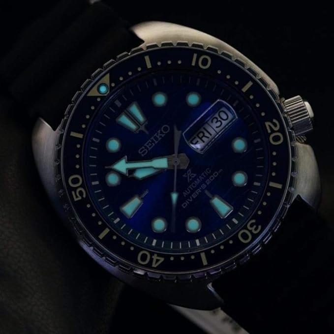 Seiko Prospex Analog Automatic Black Silicon Men Watch | SRPE07K1 | Time Watch Specialists