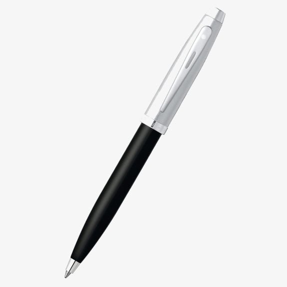 Sheaffer 100 Series Black Chrome Ballpoint Pen | E2931351 - 30 | TIME Watches