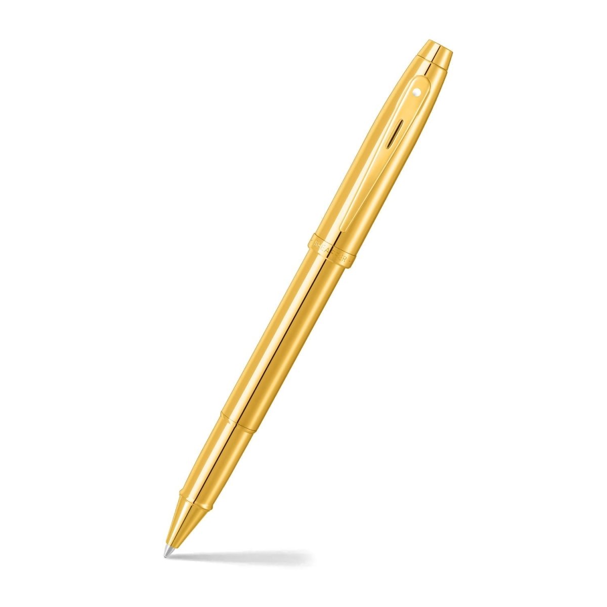 Sheaffer 100 Series Glossy Gold Rollerball Pen | E1937251 | TIME Watches