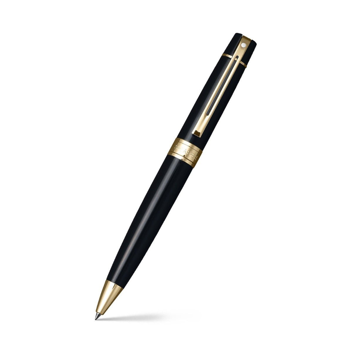Sheaffer 300 Series Glossy Black Ballpoint Pen | E2932551 | TIME Watches