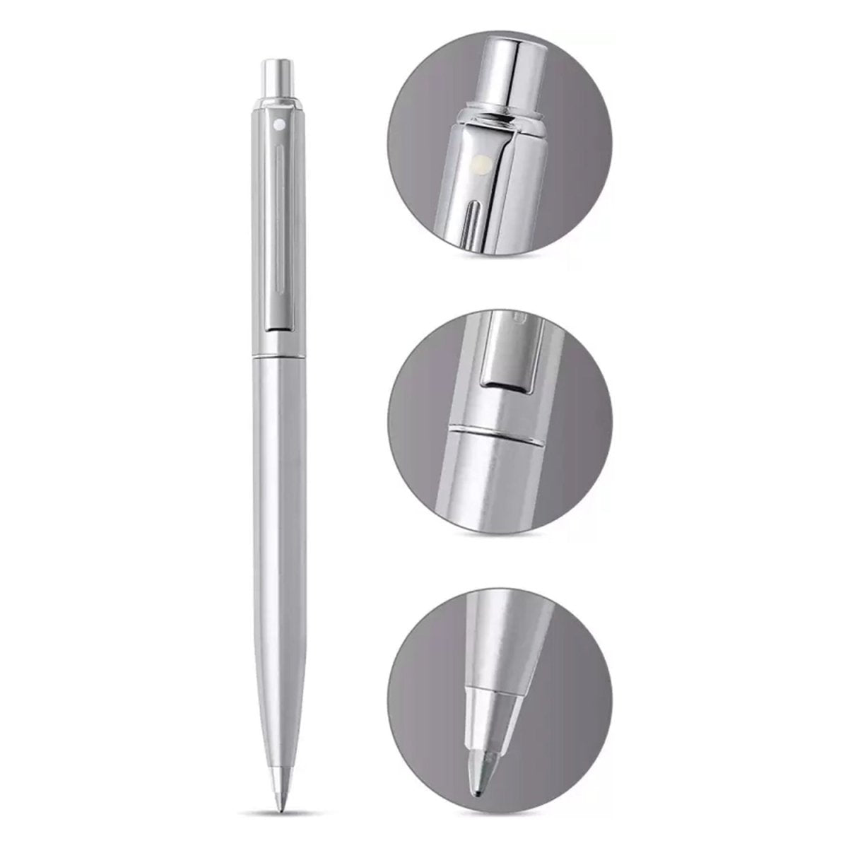 Sheaffer Sentinel Chrome Ballpoint Pen | E232351 | TIME Watches