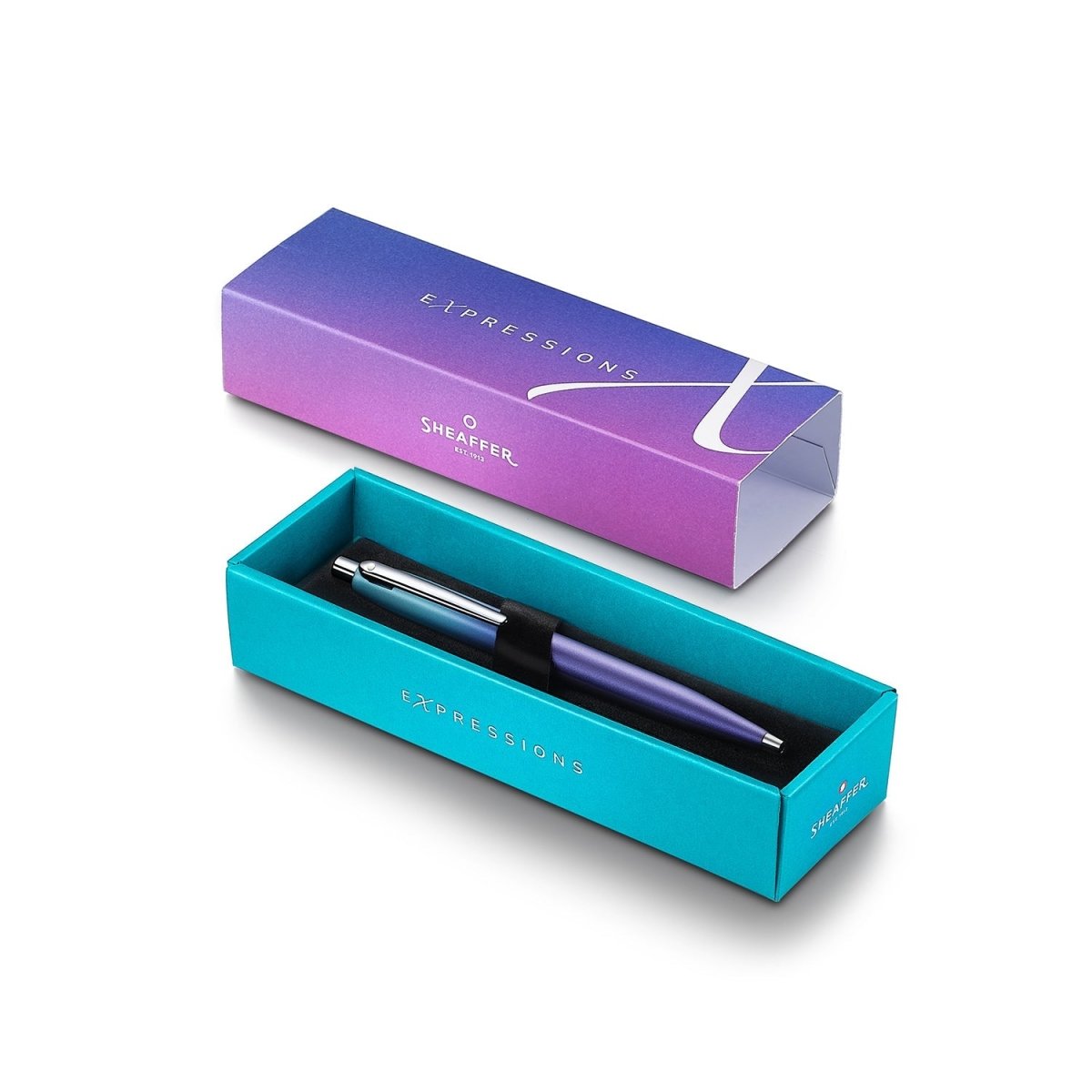 Sheaffer Vfm Blue Purple Ballpoint Pen | E2943051 | TIME Watches