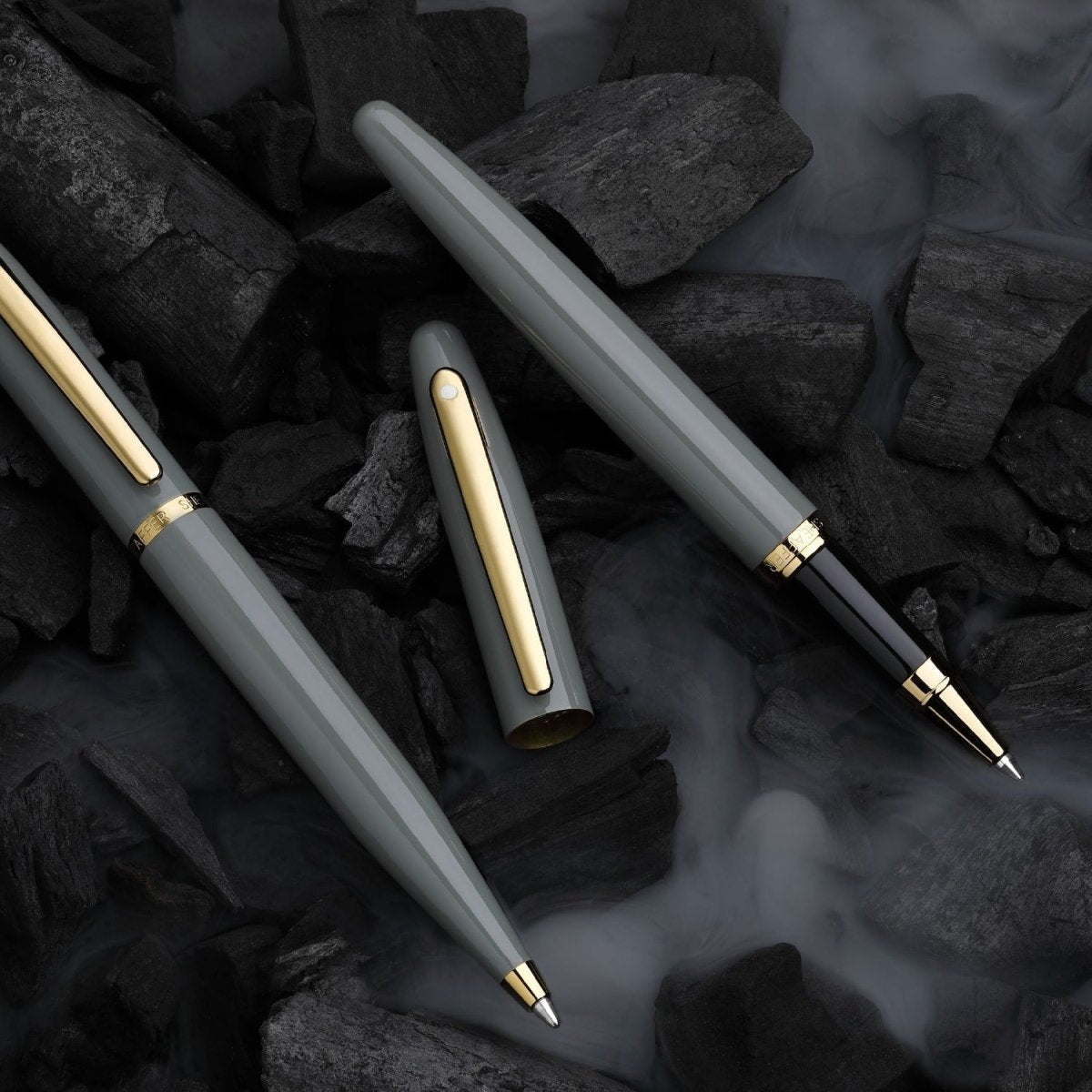 Sheaffer Vfm Glossy Grey Rollerball Pen | E1942751 | TIME Watches