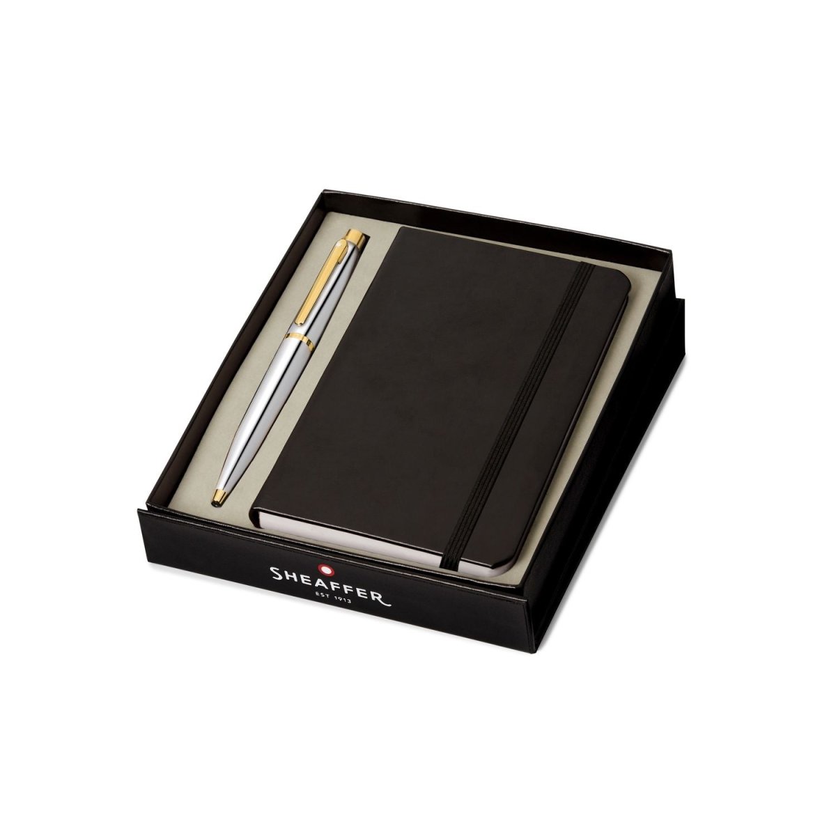 Sheaffer Vfm Polished Chrome Ballpoint Pen Gift Set | G2942251 - 4 | TIME Watches