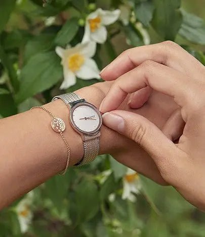 Skagen Freja Silver Round Stainless Steel Mesh Women's Watch | SKW2699 | Time Watch Specialists