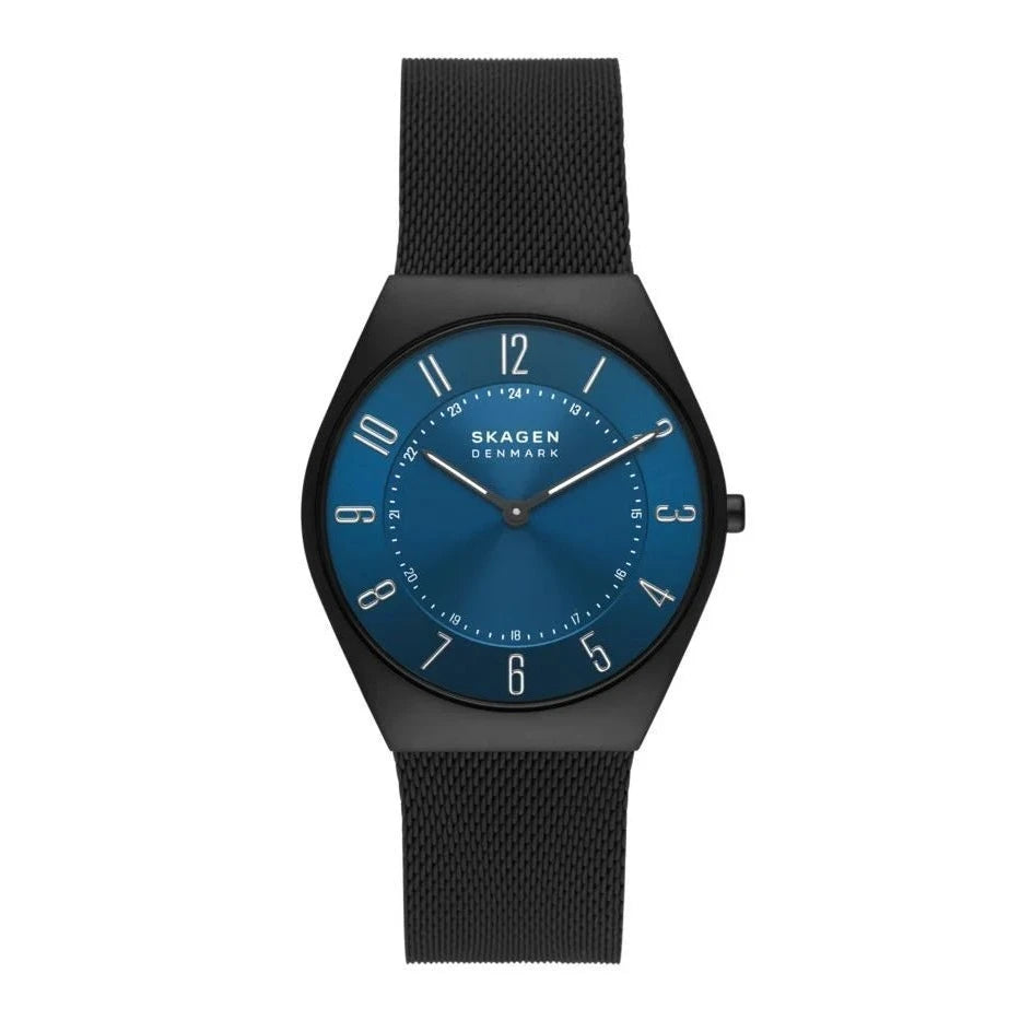Skagen Grenen Ultra Slim Two - Hand Midnight - Tone Stainless Steel Men's Watch|SKW6840 | TIME Watches
