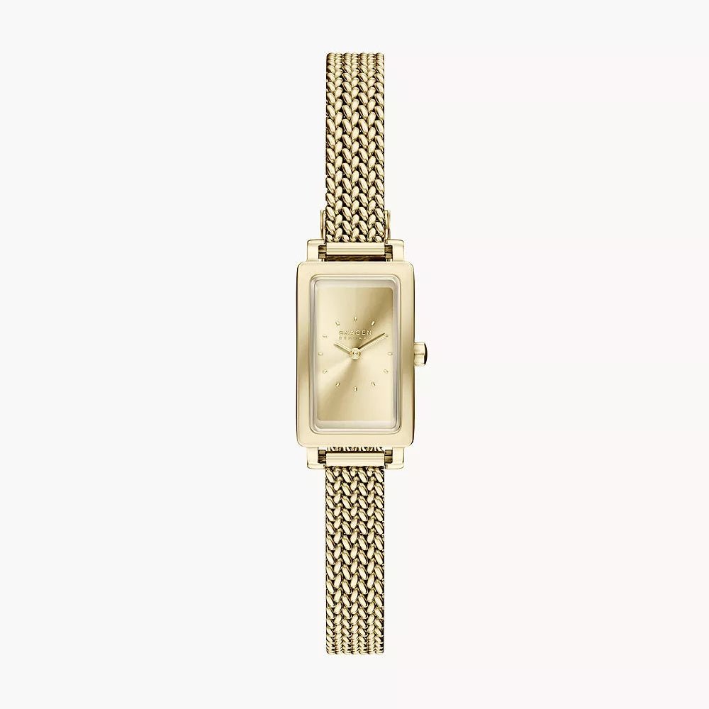 Skagen Hagen Micro Gold Dial and Gold Steel Bracelet 31mm Women's Watch | SKW3178 | TIME Watches