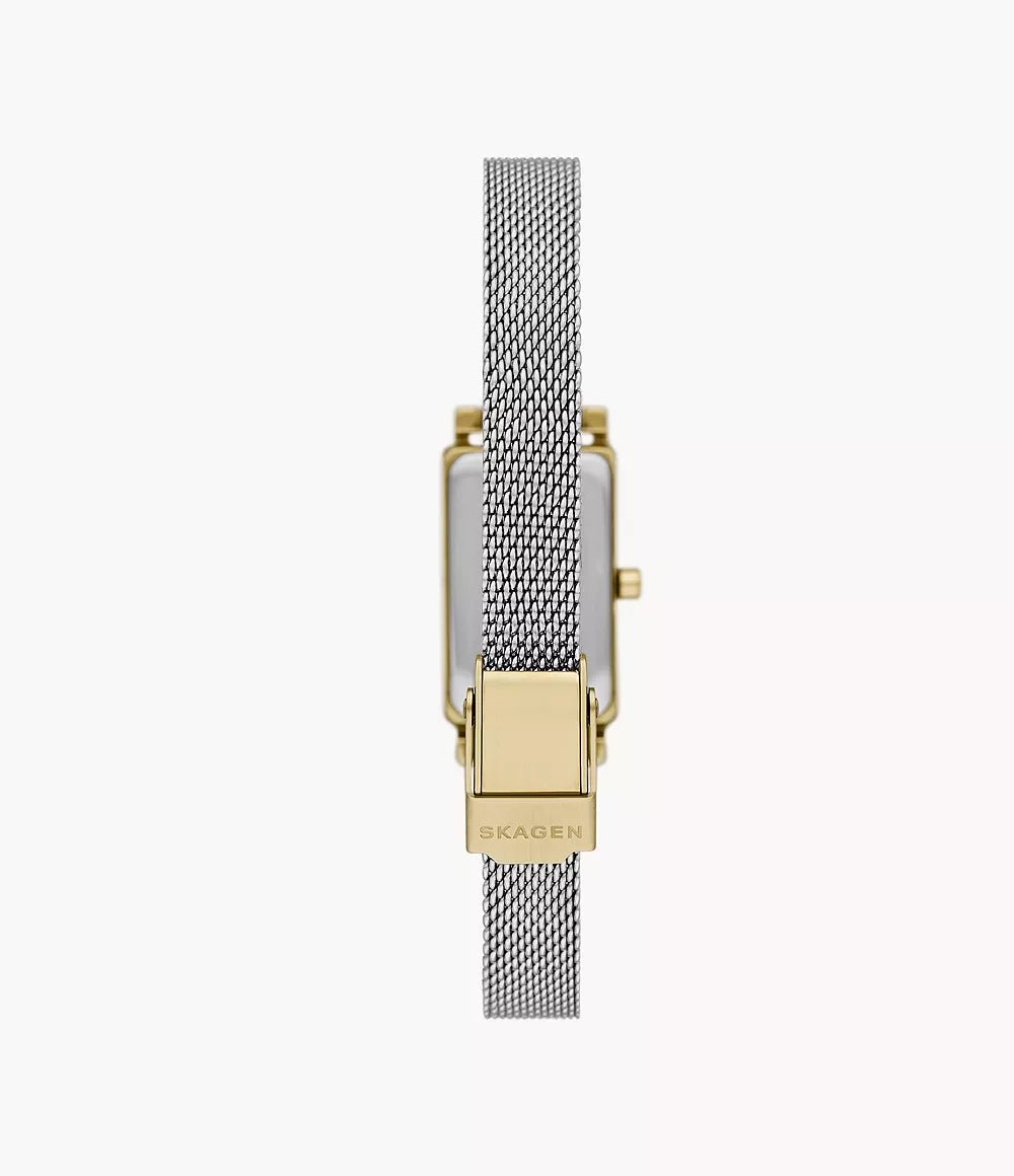 Skagen Hagen Micro Two - Hand Gold Stainless Steel Woman's Watch | TIME Watches