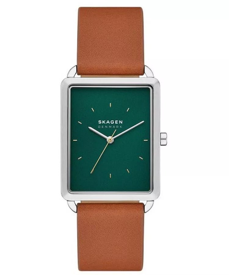 Skagen Hagen Three - Hand Brown Leather Men's Watch | Time Watch Specialists