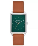 Skagen Hagen Three - Hand Brown Leather Men's Watch | Time Watch Specialists