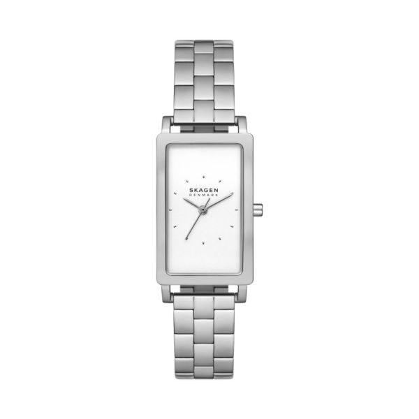 Skagen Hagen Three-Hand Silver Stainless Steel Bracelet Women's Watch | SKW3130 | Time Watch Specialists