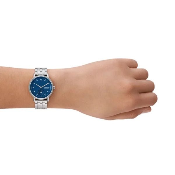 Skagen Kuppel Lille Two-Hand Sub-Second Silver Stainless Steel Women's Watch | SKW3129 | Time Watch Specialists