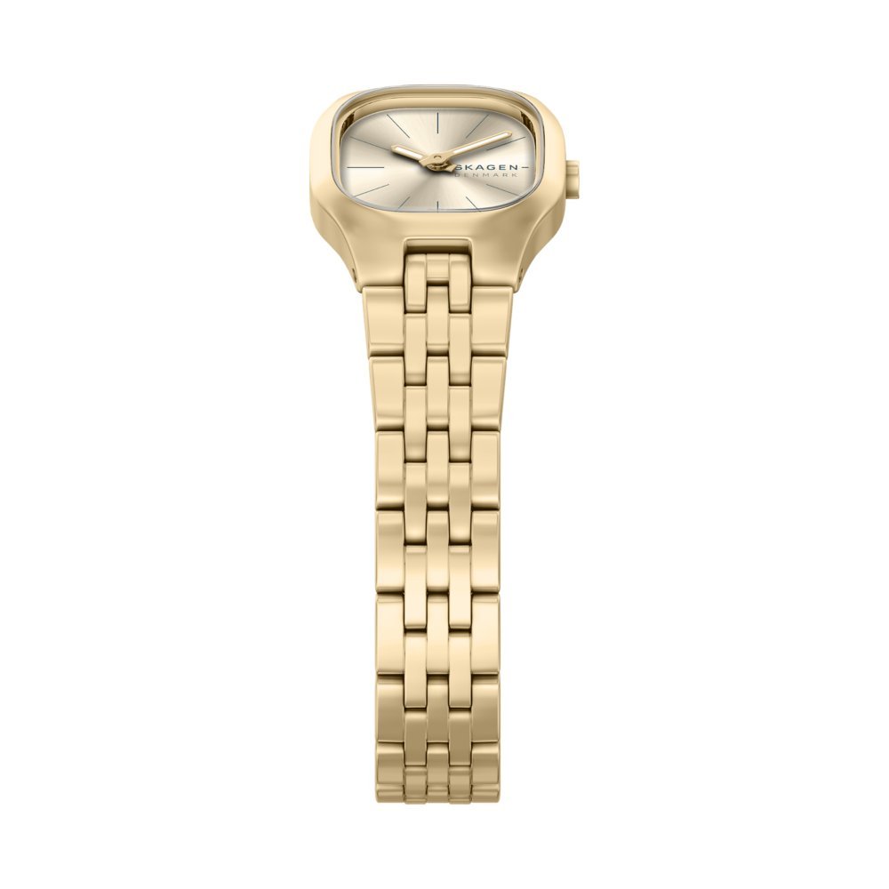 Skagen Mellem Gold Dial and Gold Steel Bracelet 22mm Women's Watch | SKW3177 | TIME Watches