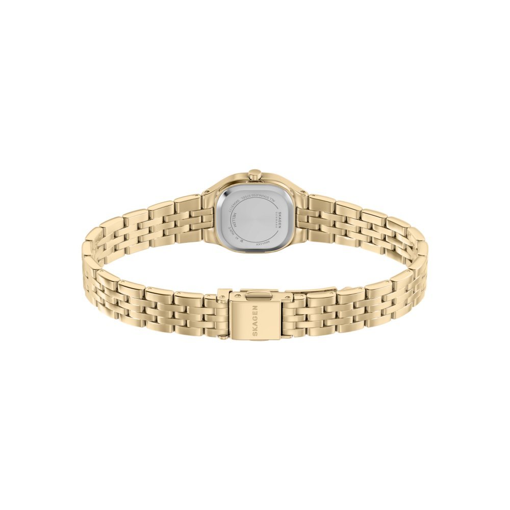 Skagen Mellem Gold Dial and Gold Steel Bracelet 22mm Women's Watch | SKW3177 | TIME Watches