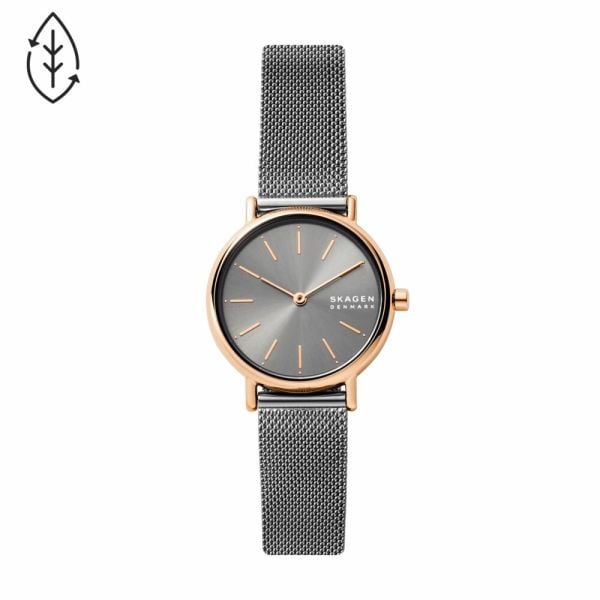 Skagen Signatur Lille Two-Hand Rose Gold Stainless Steel Women's Watch | SKW2996 | Time Watch Specialists