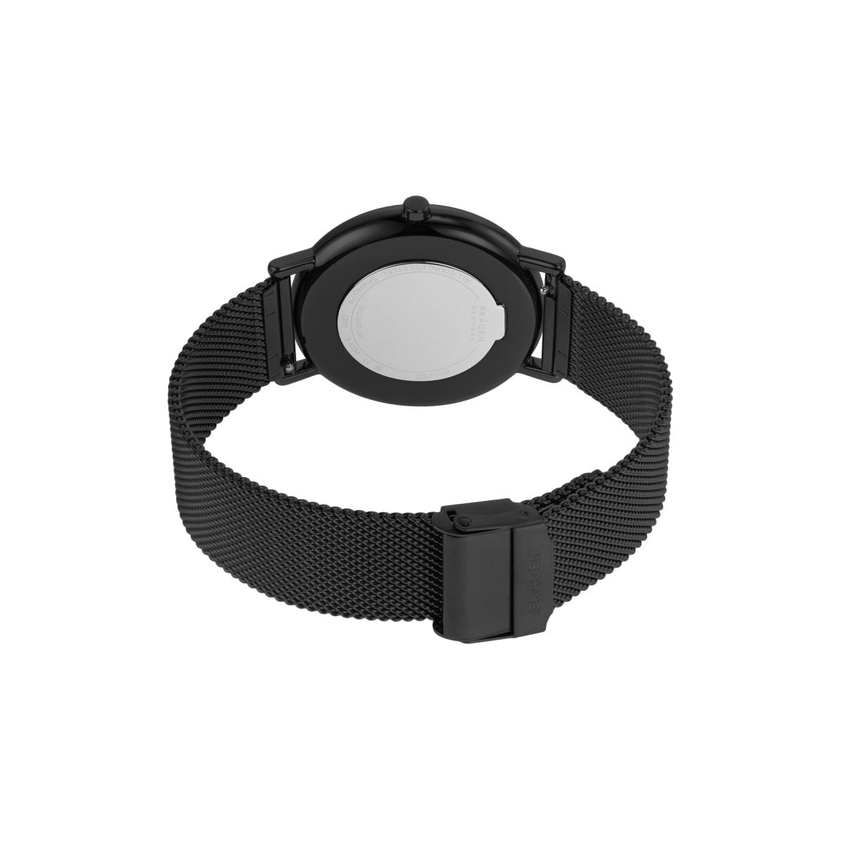 Skagen Signatur Midnight Eco - Friendly Stainless Steel Mesh Men's Watch | SKW6579 | TIME Watches