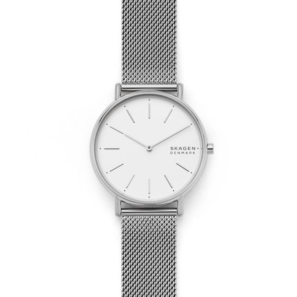 Skagen Women's Signatur Silver Round Stainless Steel Watch | SKW2785 | TIME Watches
