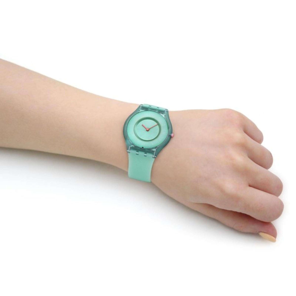 Swatch PASTELICIOUS TEAL Women's Watch | SS08L100 | Time Watch Specialists