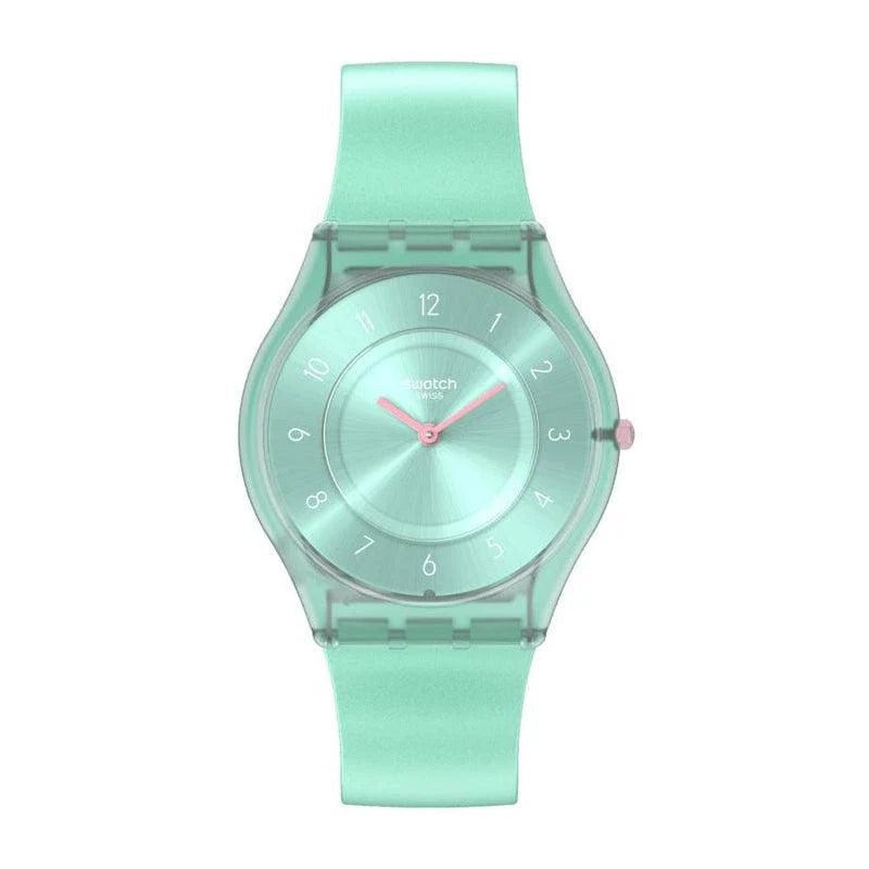 Swatch PASTELICIOUS TEAL Women's Watch | SS08L100 | Time Watch Specialists