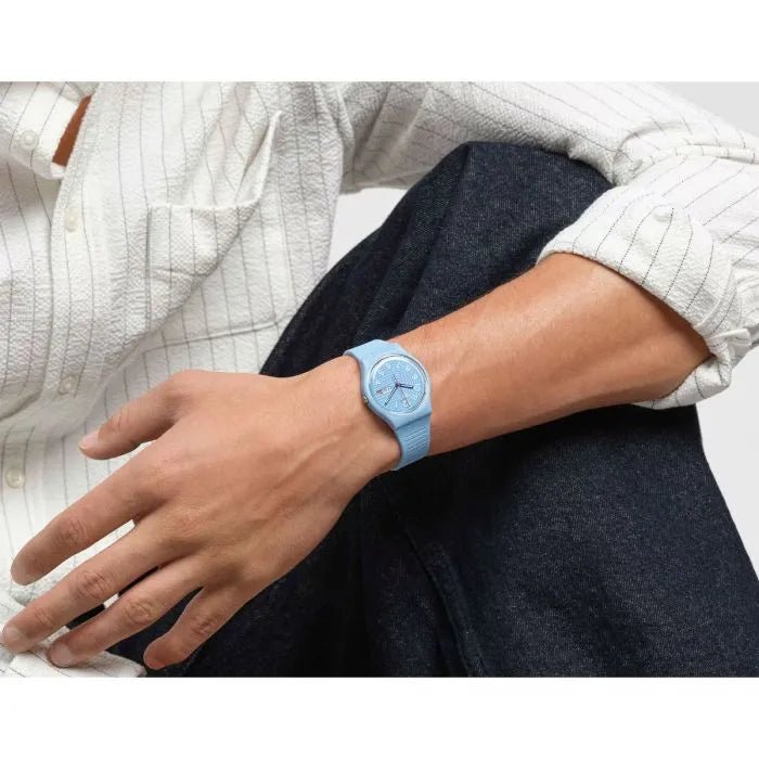 Swatch So Blue Unisex Watch | GS160 | Time Watch Specialists