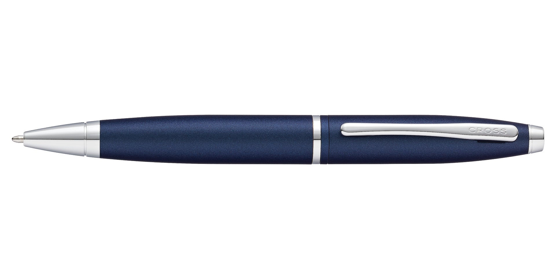 CROSS Calais Matte Metallic Midnight Blue Ballpoint Pen | AT0112-18